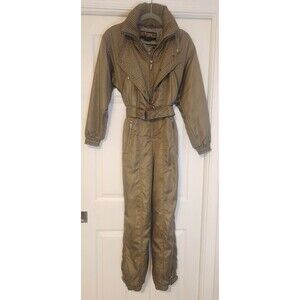 Women's Metropolis By Couloir Snow Suit Ski Green Size 2 Small Insulated Jacket